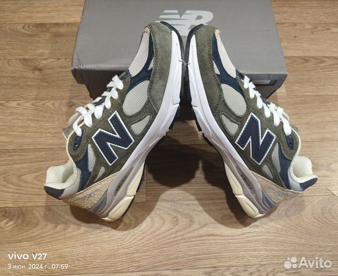 Кроссовки мужские новые New balance 990 v3 люкс