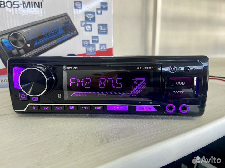 Магнитола 1 din с bluetooth