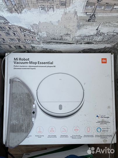 Робот пылесос xiaomi vacuum mop essential