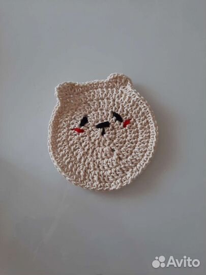 Вязаные подставки 