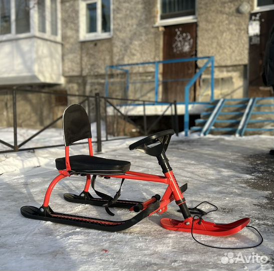 Снегокат детский до 4 лет