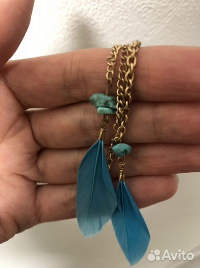 Заколка, браслет, подвеска и брошка