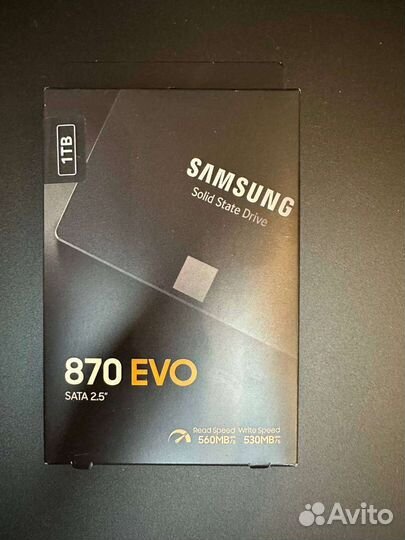 Новый SSD Samsung 870 QVO 1TB