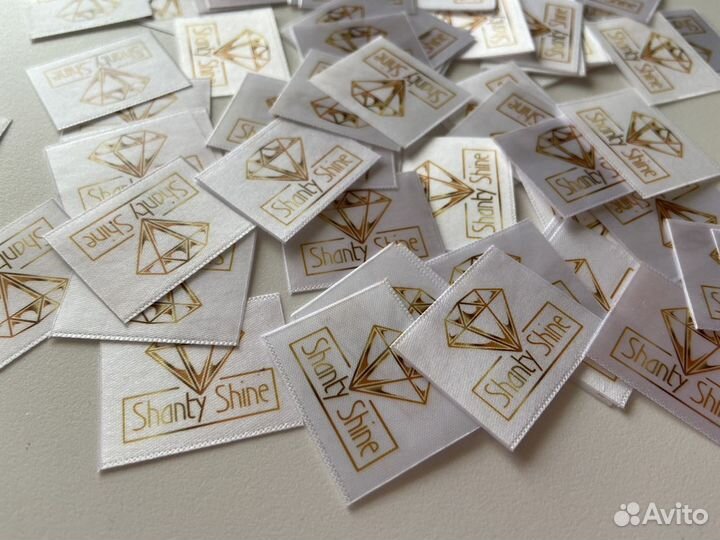 Бирки, составники, размерники для одежды