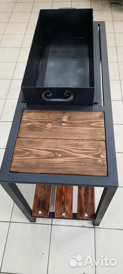 Мангал в стиле лофт