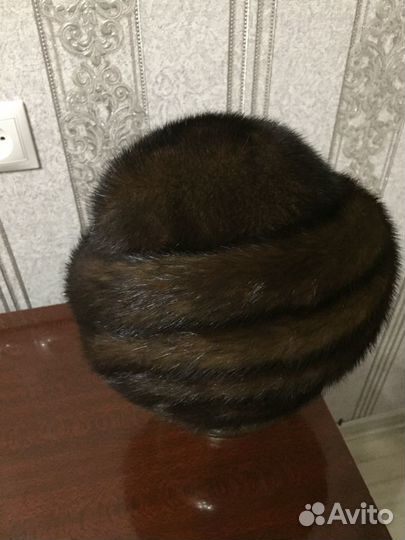 Шапка норковая женская