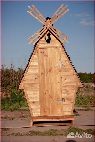 Дачный туалет с установкой BAG338