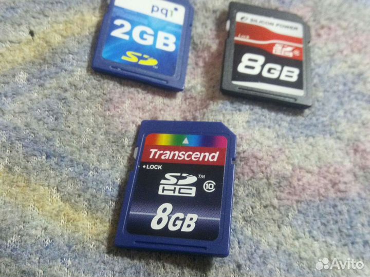 Карта памяти sdhc 2/8gb