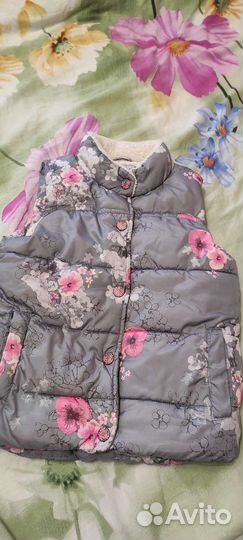 Жилетка утеплëнная детская 116