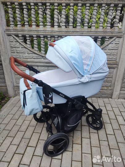 Коляска 2 в 1 bebetto luca рго