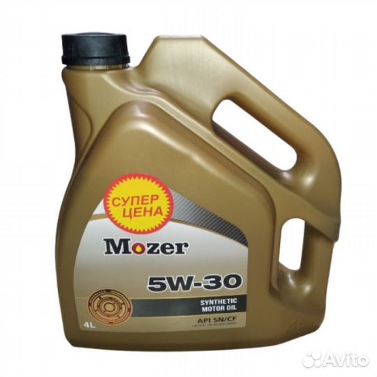 Масло моторное mozer 5w-30 SN/CF