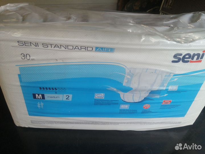 Памперсы для взрослых М 30 шт