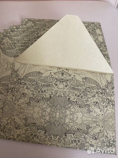 Конверты и блокноты из крафт-бумаги