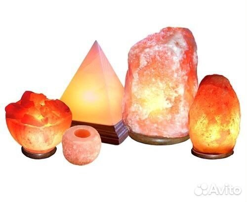 Соляные лампы и подсвечники