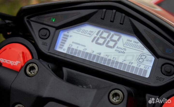 Мотоцикл rockot Рокот hound offroad 250 (красный)