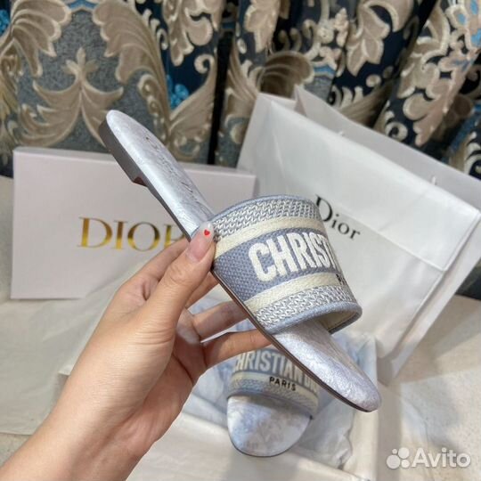 Шлепанцы женские Christian Dior Dway