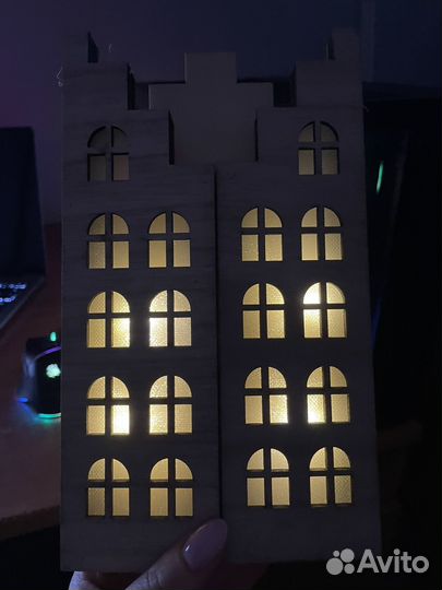 Ночник в виде домика