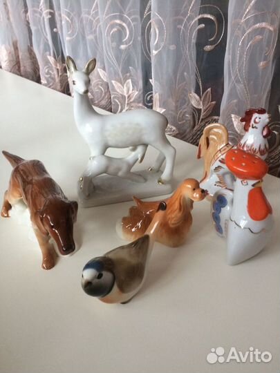 Фарфоровые статуэтки из СССР