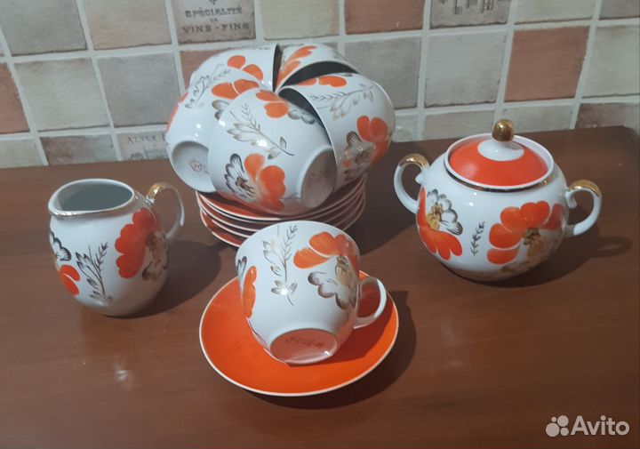 Сервиз чайный