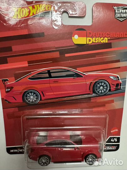 Hot wheels premium 12 mercedes-benz c63 AMG