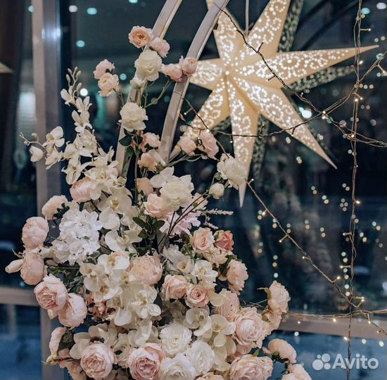 Искусственные цветы Пионы