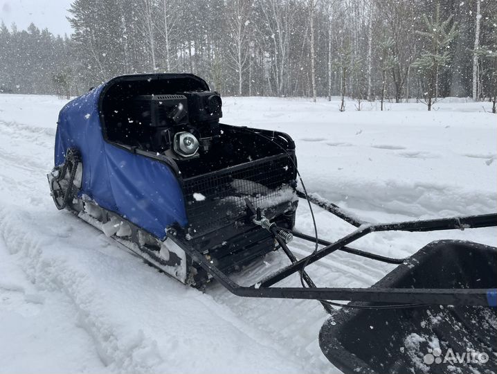 Мотобуксировщик Одногусеничный 17 л.с