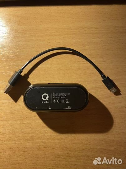 Беспроводные наушники qube