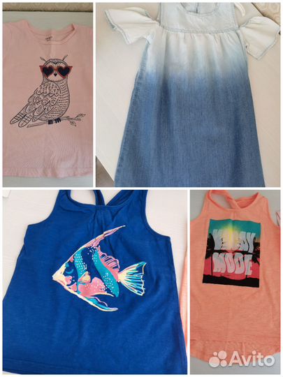 Вещи пакетом на девочку 6 лет