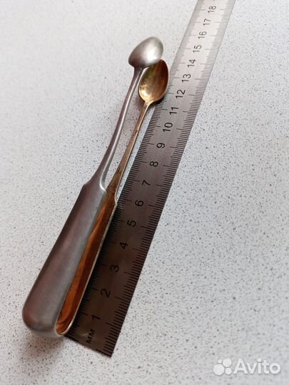 Щипцы серебро 875 и 84 пробы