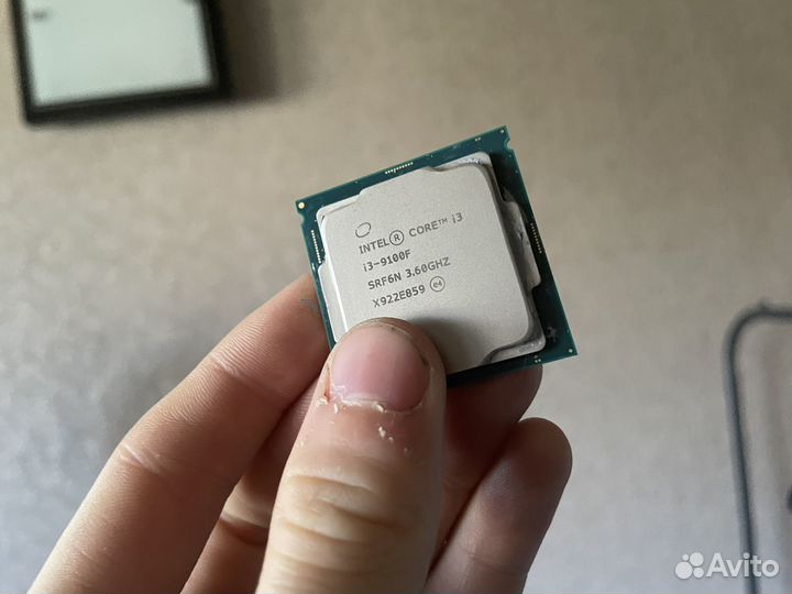 Процессор intel core i3 9100f 1151v2