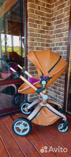 Коляска 2в1 HOT MOM