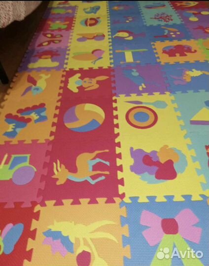 Коврик пазл новый