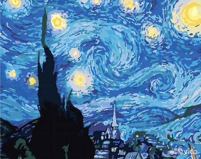 Картина по номерам подарок