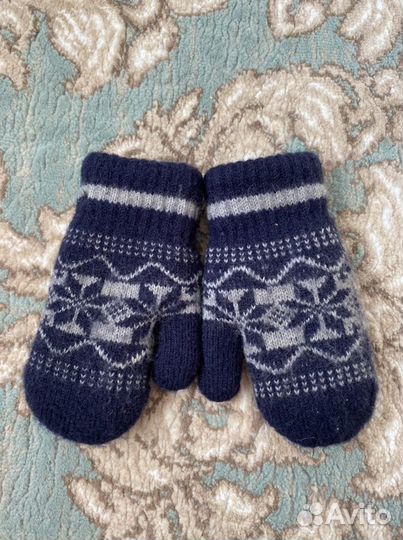 Варежки на 1-3 года 2 пары