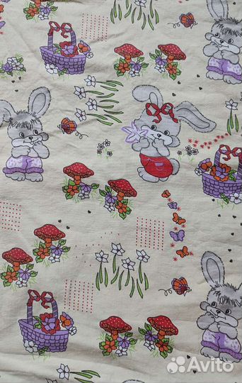 Пододеяльник детский б/у 142 х 91см