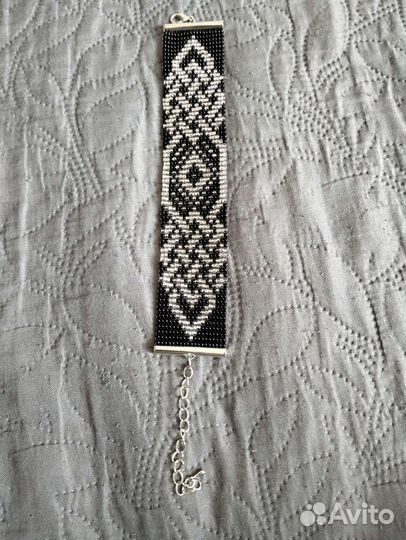 Гердан из бисера