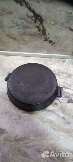 Сковорода гриль чугун ussr