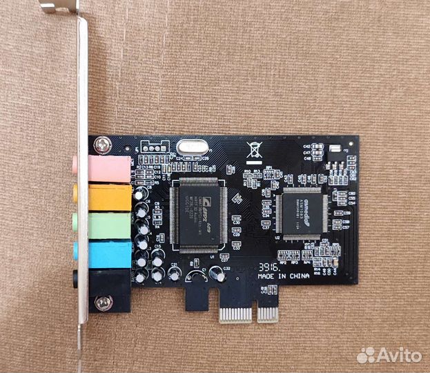 Звуковая карта pci e 5.1 (C-media чип)