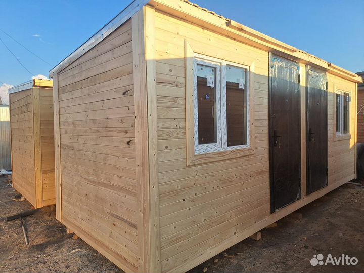 Бытовка и хозблок универсальные под ключ