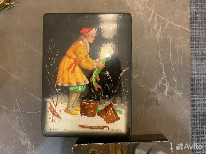 Шкатулки Федоскино, Палех СССР