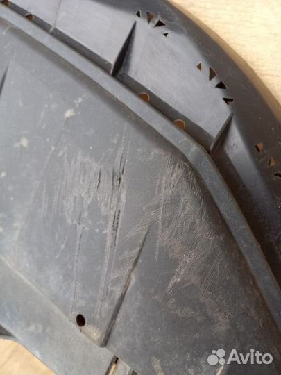 Юбка переднего бампера Skoda Rapid 2