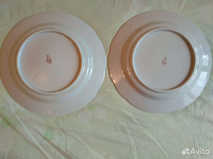 Тарелки Дулёво СССР 24 см фарфор