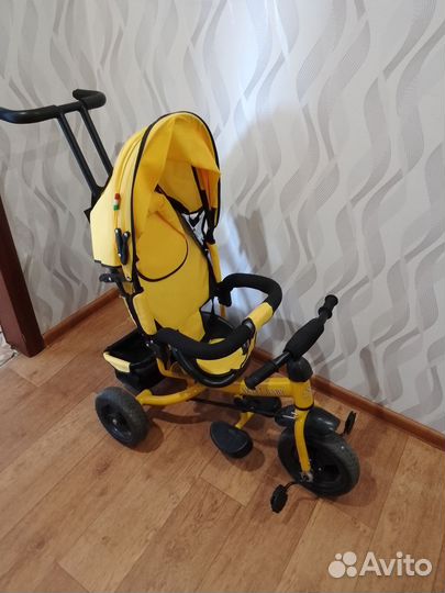 Детский трехколесный велосипед бу