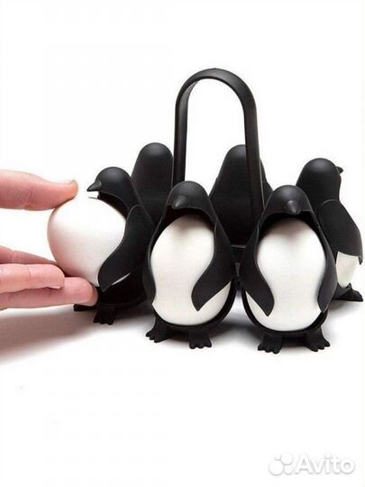 Яйцеварка подставка пингвины