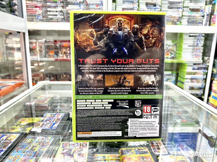 Gears of War Judgment игра для Xbox 360 Новый
