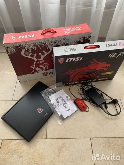 Игровой ноутбук MSI GL72 7RD