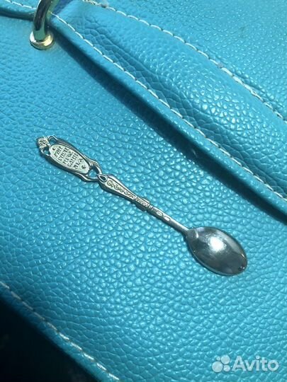 Ложка серебряная сувенирная