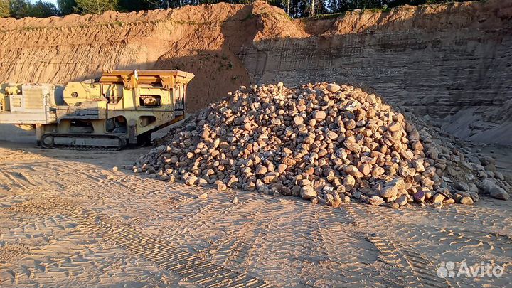 Мобильная щековая дробилка аренда