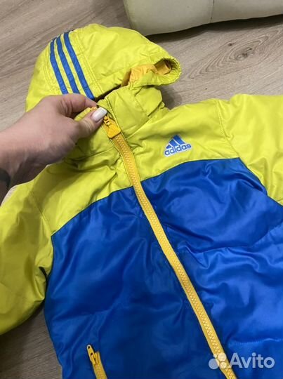 Пуховик adidas детский и сапожки