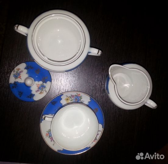 Фарфоровый чайный старин.сервиз Полонне 1953-1957г